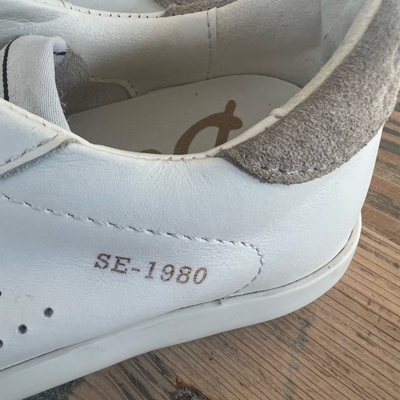 Sam Edelman Girls Aubrie Mini Sneakers, White, Little Kids 12 M Youth - Picture 11 of 13